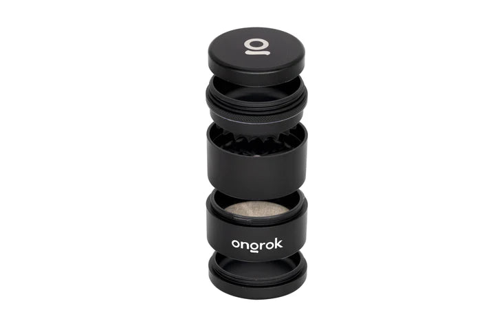 Ongrok 5-Piece Toothless Grinder 2.2" (Black)