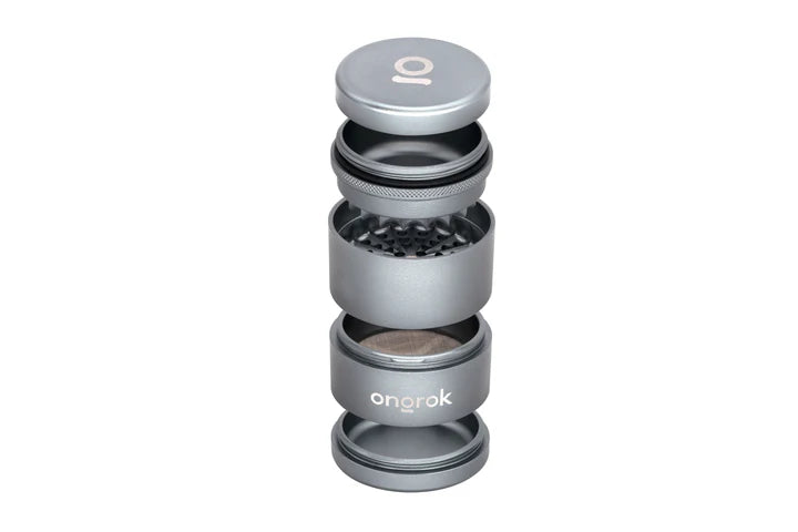 Ongrok 5-Piece Toothless Grinder 2.2" (Gun Metal)