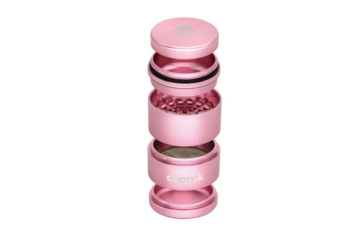 Ongrok 5-Piece Toothless Grinder 2.2" (Rose Gold)