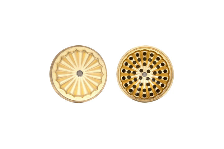 Ongrok 5-Piece Toothless Grinder 2.2" (Gold)