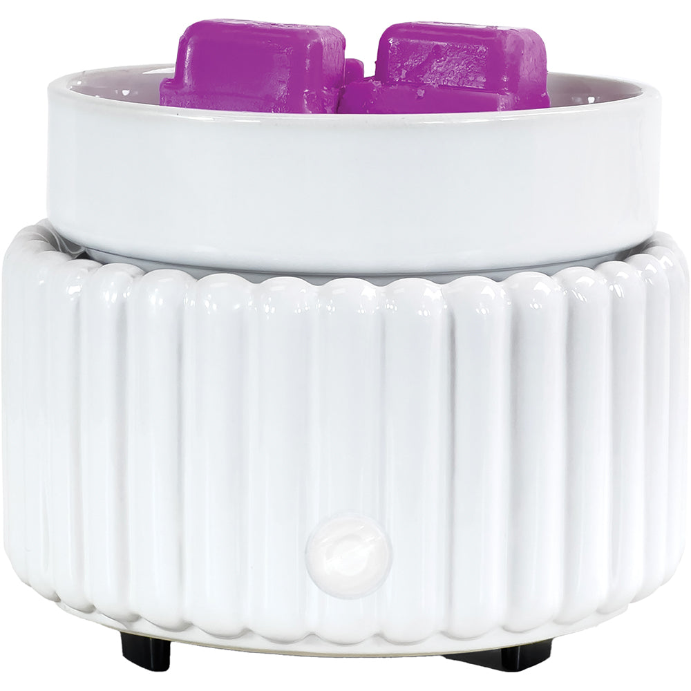 White Cloud Ceramic Wax Melt Warmer Electric