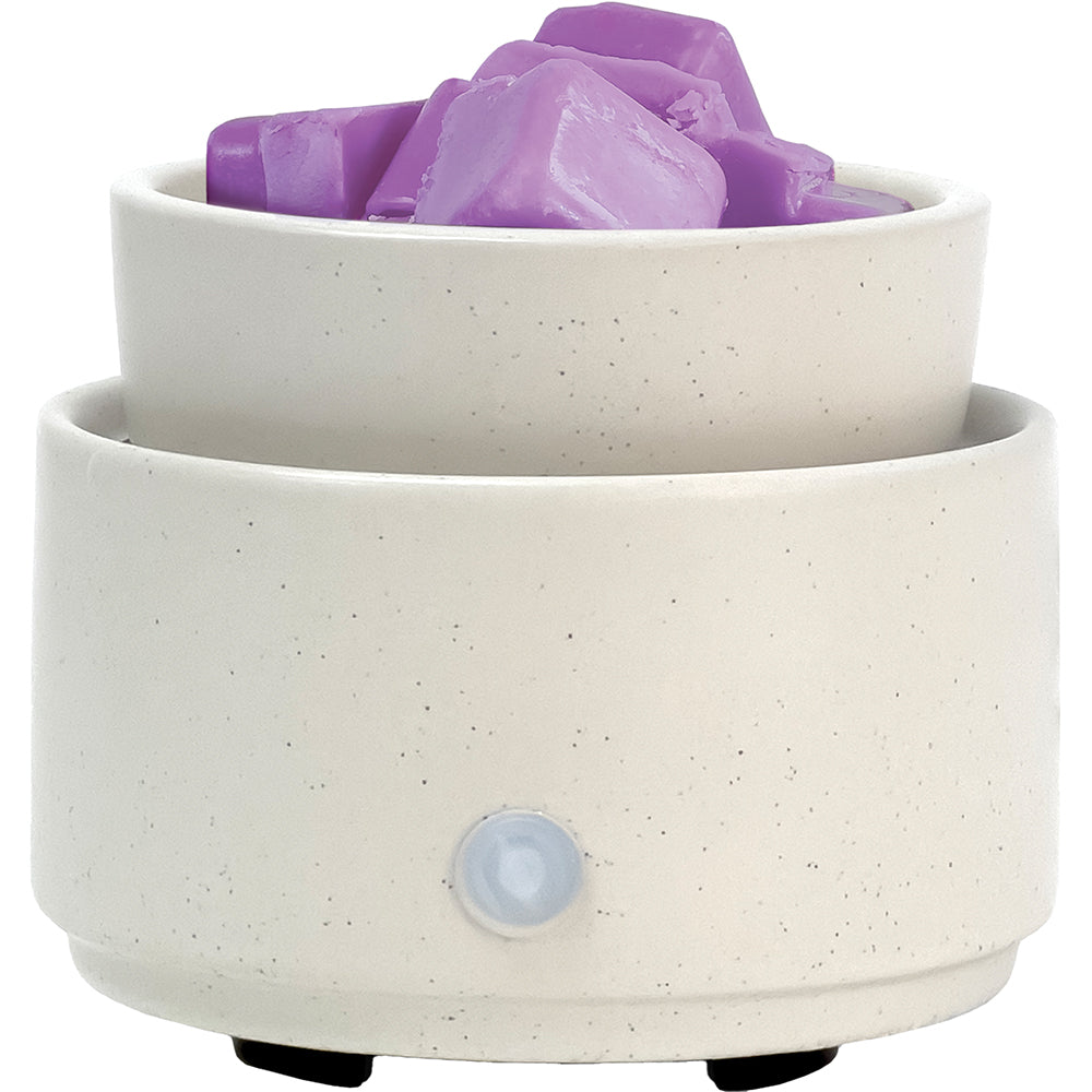 Cream Sparks Ceramic Wax Melt Warmer Electric