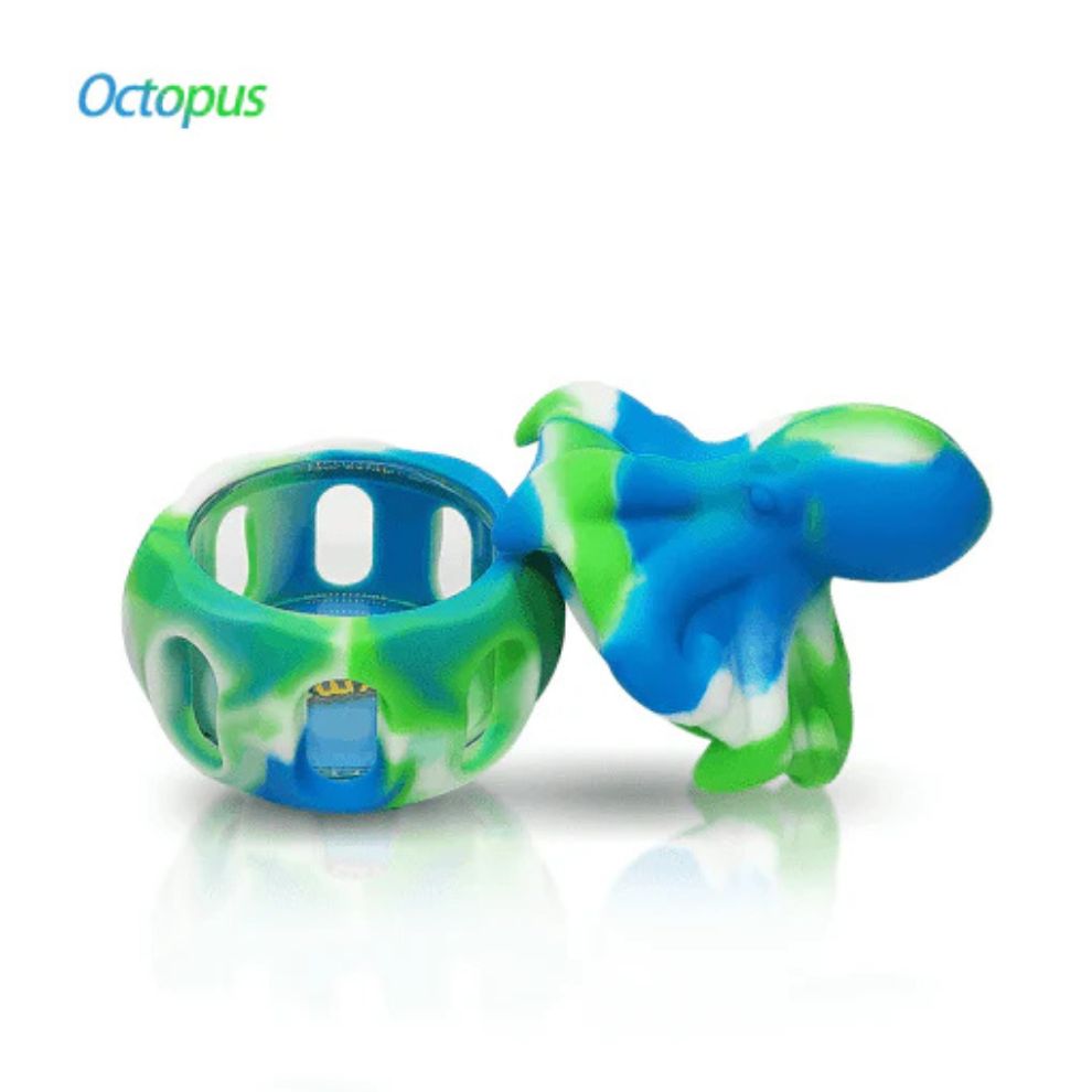 Waxmaid Silicone Octopus Concentrate Storage Container (Various Colors)