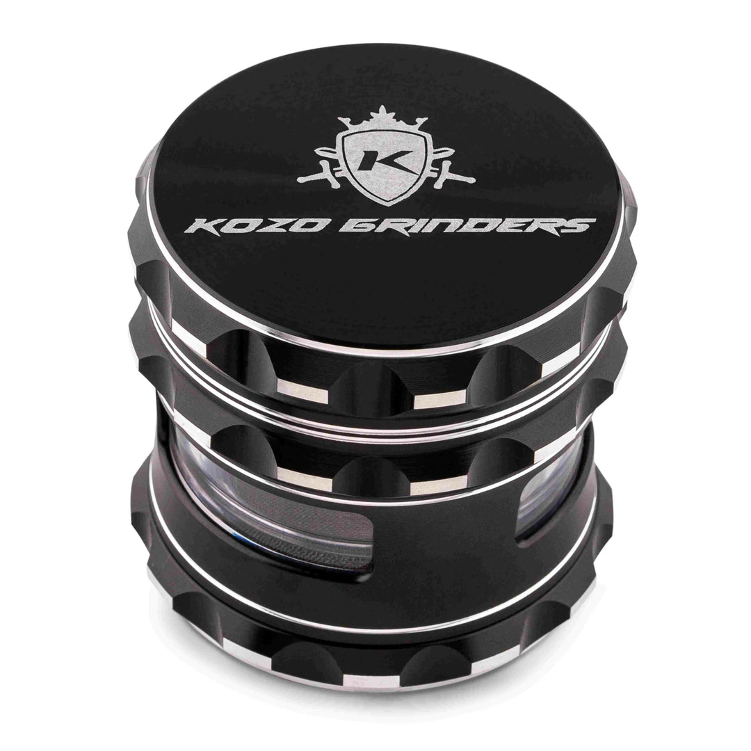 Kozo Grinder with Window 2.5" (Black)