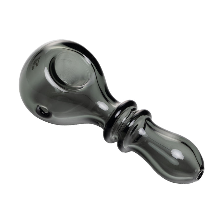 Human Grade Double Ring Spoon Hand Pipe (Smoke)