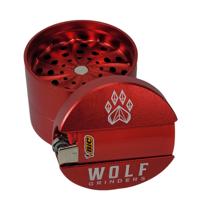 Wolf Grinders - Bic Mini Toothless Grinder (Various Colors)