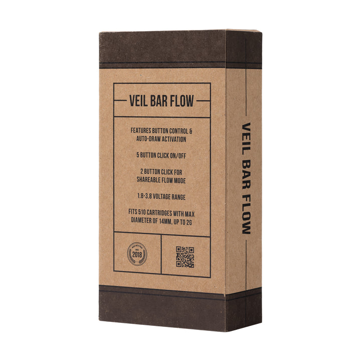 Cartisan Veil Bar Flow 510 Vaporizer (Obsidian)
