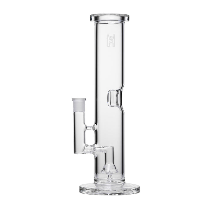 Human Grade 12" Straight Tube Water Pipe (Clear)