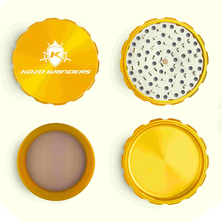 Kozo Grinder 4" (Gold)