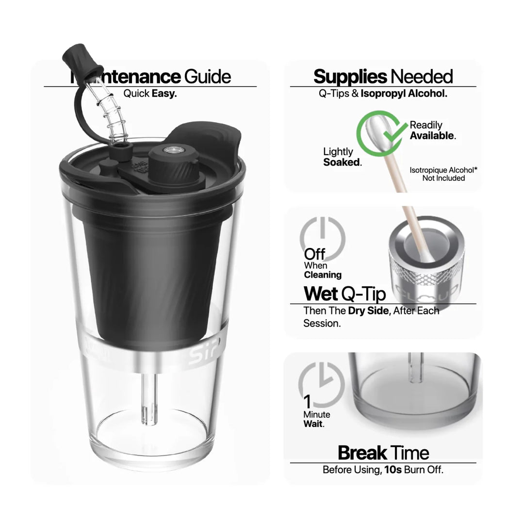 Yocan Black Sip Concentrate Vaporizer (Black)