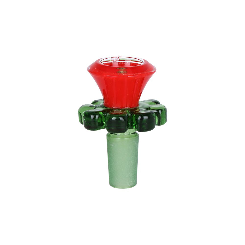Pulsar Christmas Tree Perc Glass Straight Tube Water Pipe