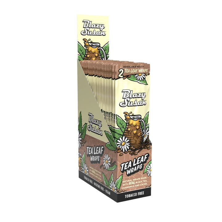 Blazy Susan Black Tea Leaf Wraps (50 Wraps)