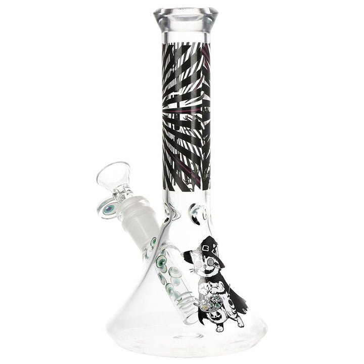 Pulsar Scary Kitty Beaker Glass Water Pipe
