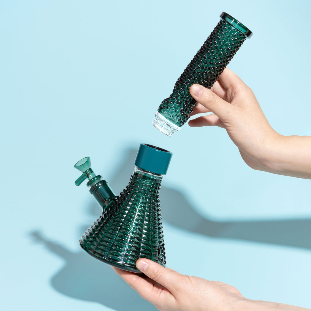 Jane West x Prism Modular Water Pipe (Teal)