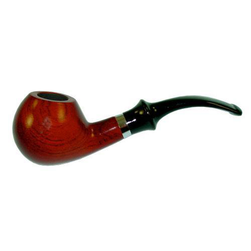Pulsar Shire Pipes Bent Apple Cherry Wood Pipe
