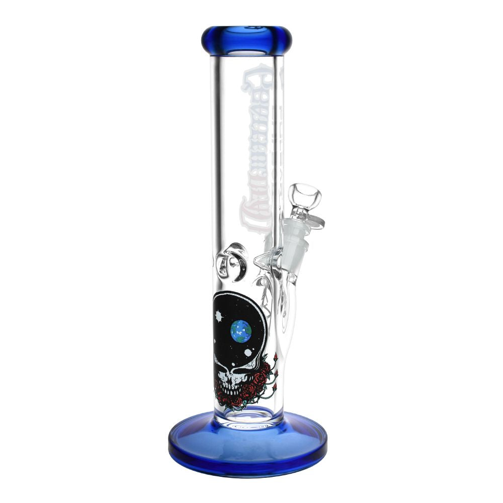 Grateful Dead x Pulsar Straight Tube Glass Bong