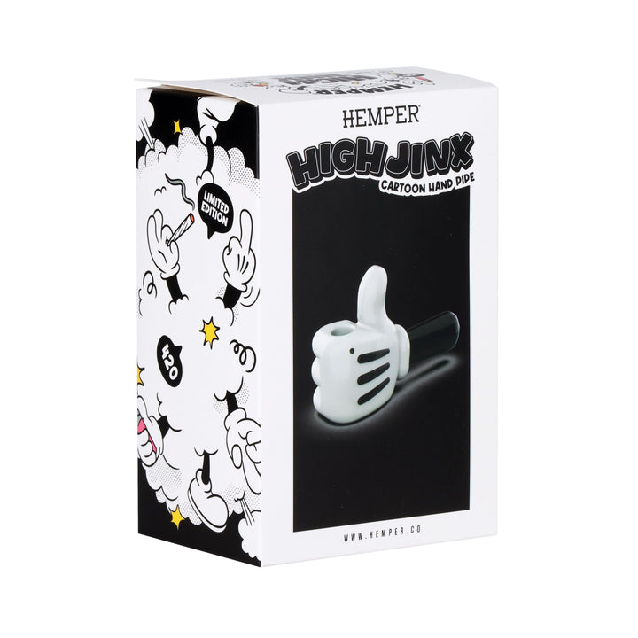 Hemper High Jinx Glass Hand Pipe - 4"