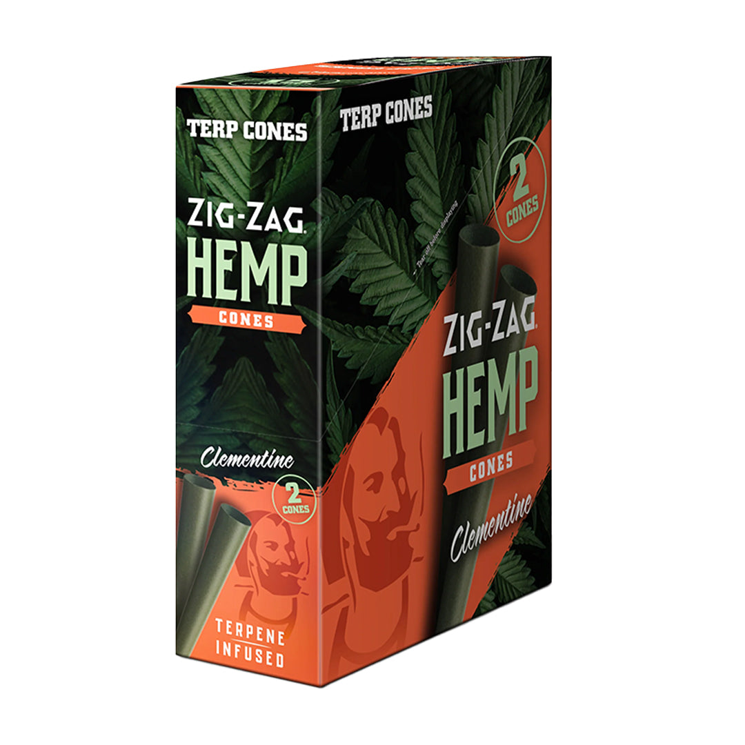 Zig-Zag Terpene-Infused Hemp Cones (Clementine)