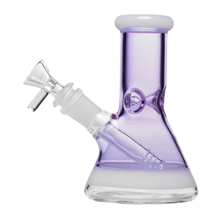 Human Grade 6" Beaker Bong (Lavender)