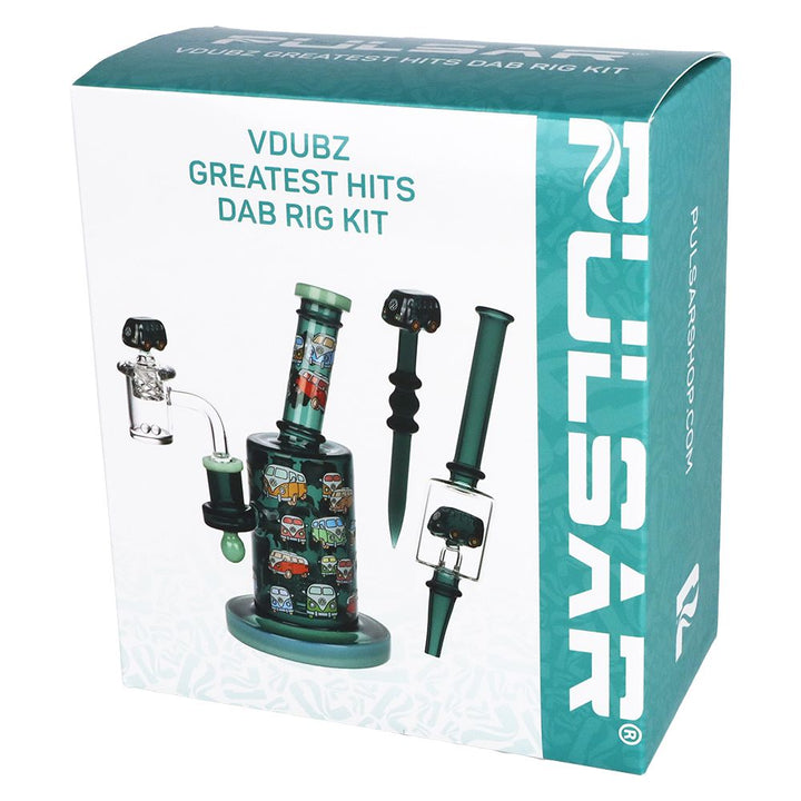 Pulsar Greatest Hits Series Glow Dab Rig Kit / 8" / 14mm F