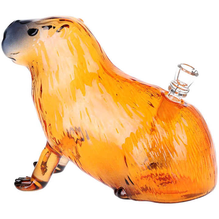 Capybara Glass Water Pipe