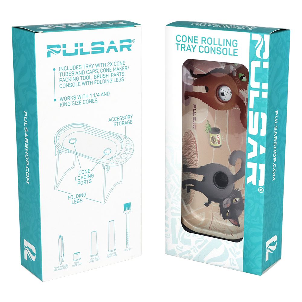 Pulsar Elevated Cone Rolling Tray Console