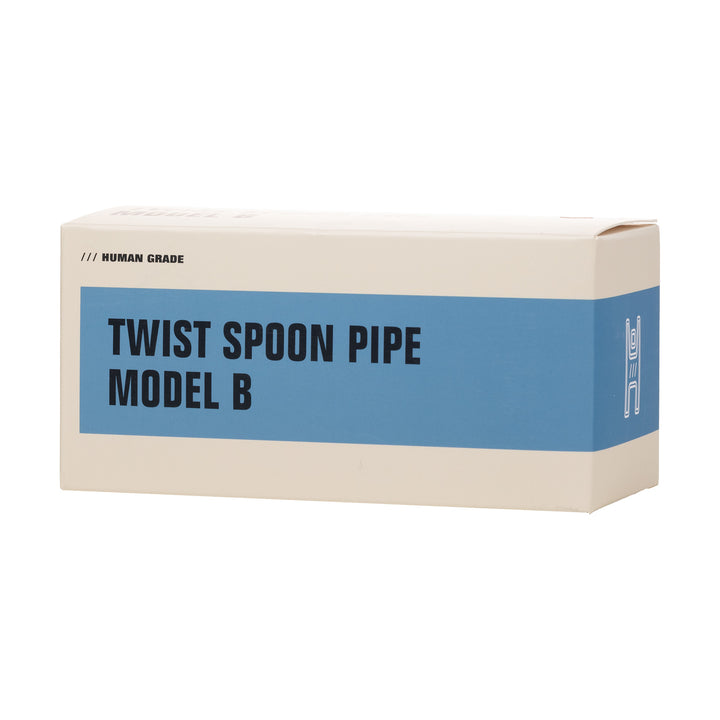 Human Grade Twist Spoon Hand Pipe (Red)