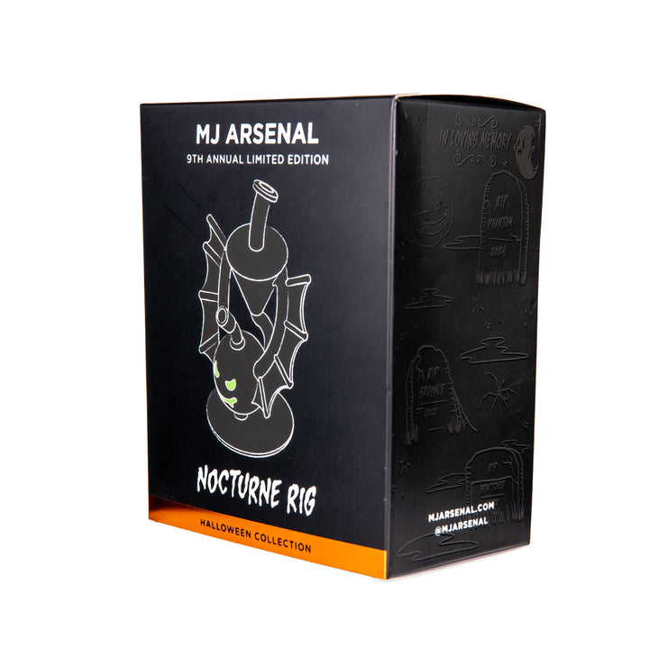 MJ Arsenal Nocturne Mini Glass Dab Rig Halloween Limited Edition