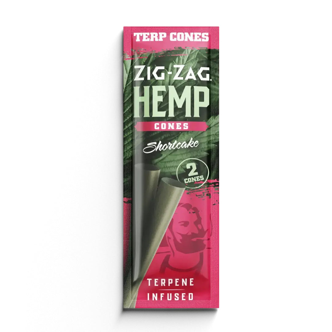 Zig-Zag Terpene-Infused Hemp Cones (Shortcake)