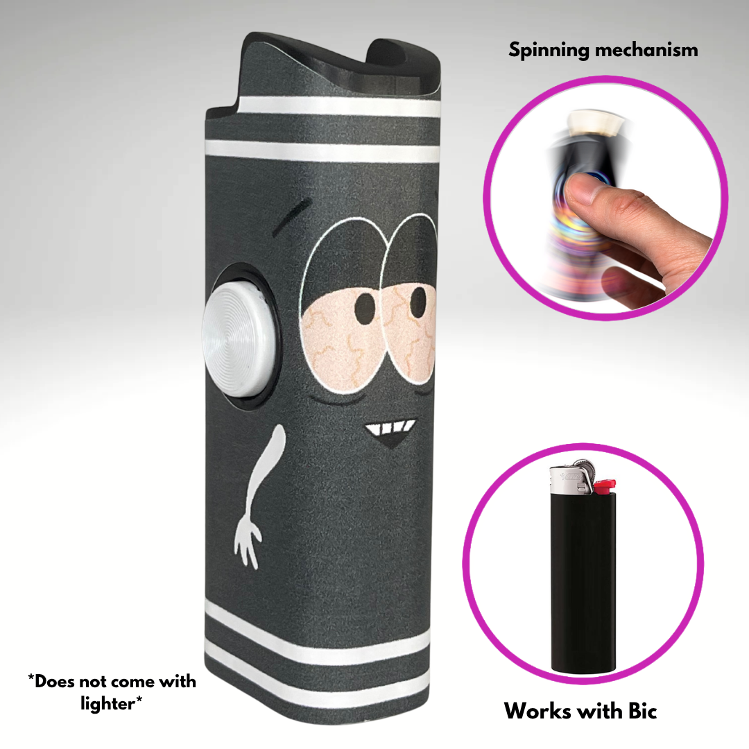 Fidget Spinner Lighter Case (Towelie)