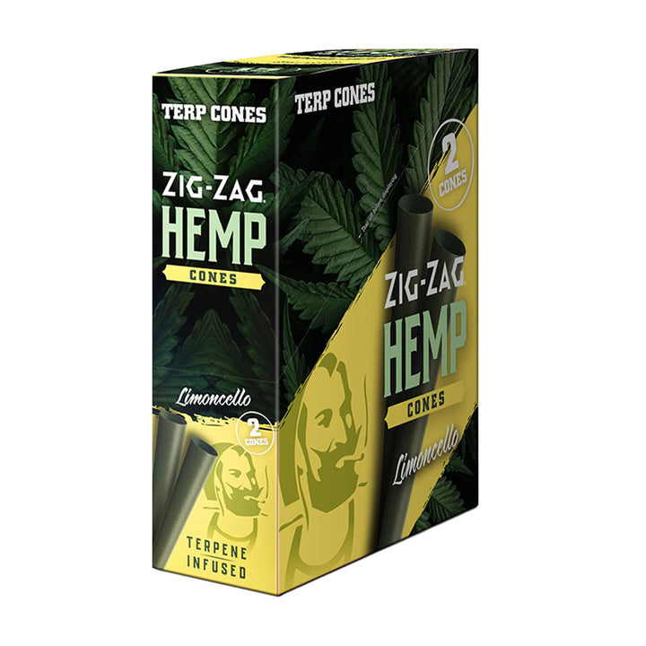 Zig-Zag Terpene-Infused Hemp Cones (Limoncello)