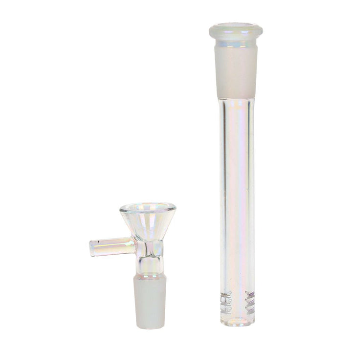 SeshGear Twist Straight Tube Glass Water Pipe