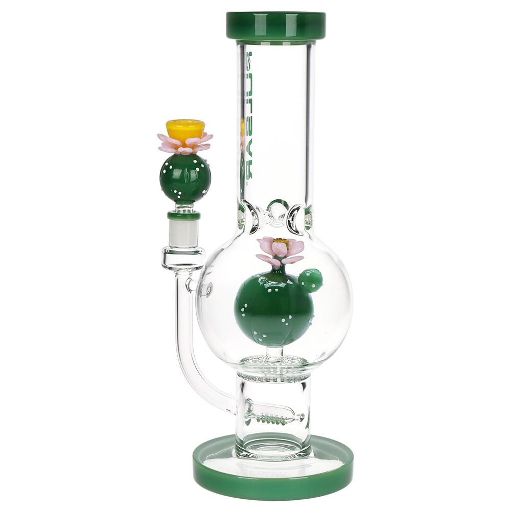 Pulsar Peyote Bloom Bubble Base Glass Water Pipe