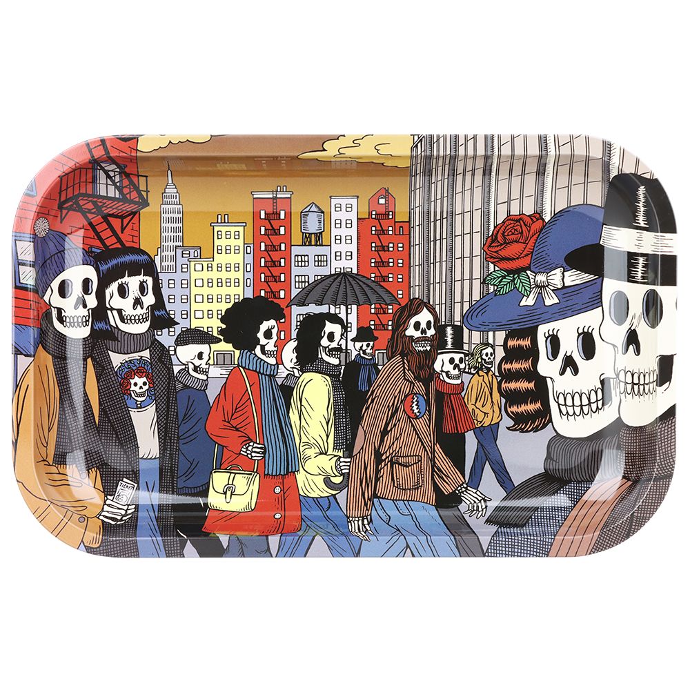 Grateful Dead x Pulsar Metal Rolling Tray - Street People