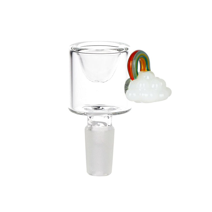 Pulsar Acid Rainbows Bubble Base Glass Water Pipe