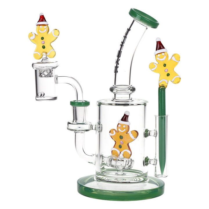 Holidaze Series Glass Dab Rig Set