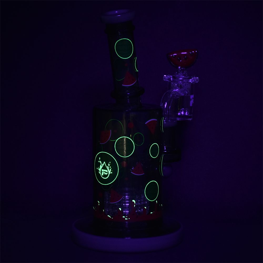 Pulsar Watermelon Zkittles Glow In The Dark Dab Rig Kit