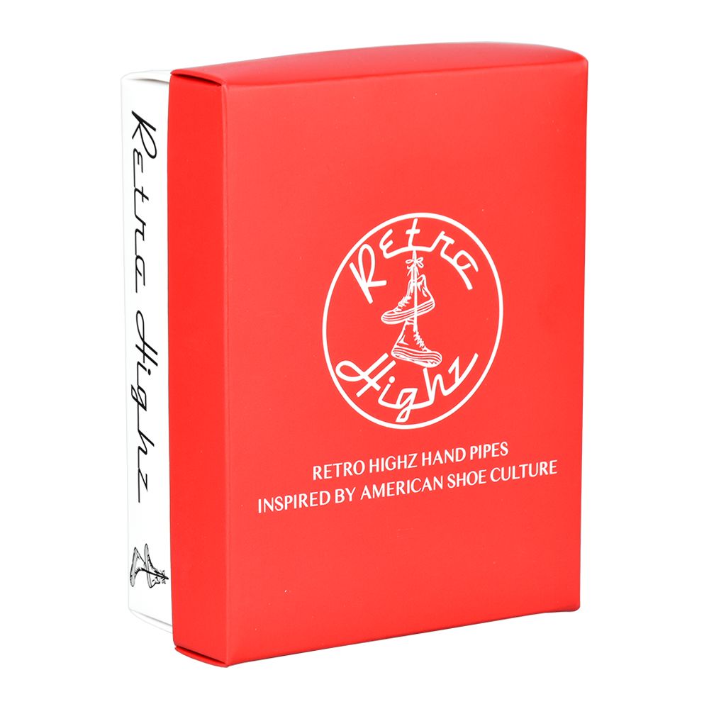 Retro Highz x Empire Glassworks Retro Sneaker Glass Hand Pipe