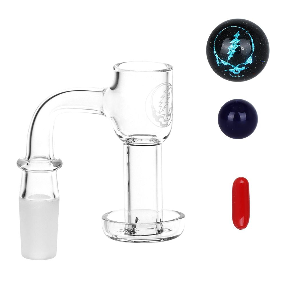 Grateful Dead Terp Slurper Quartz Banger & Marbles Set (4 Piece)