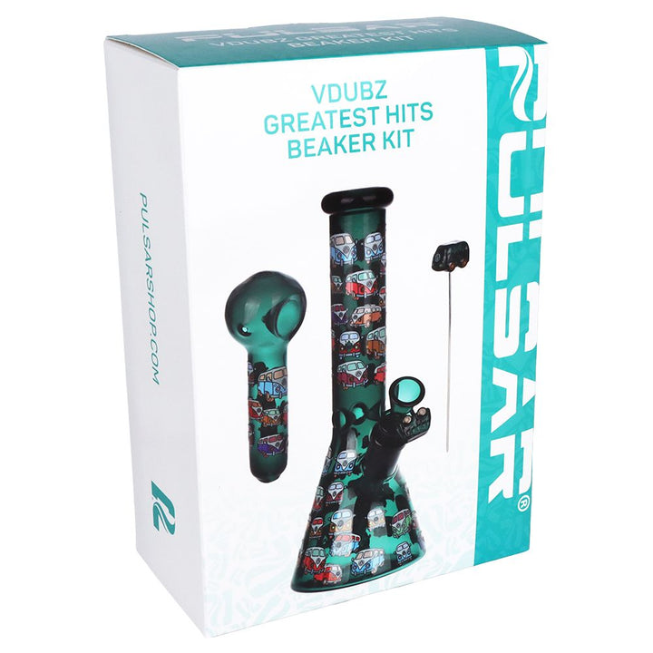 Pulsar Greatest Hits Series Glow Herb Pipe Duo / 10" / 14mm F