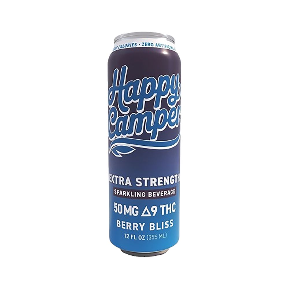Happy Camper D9 THC Sparkling Beverage | 50mg | (12ct Case)