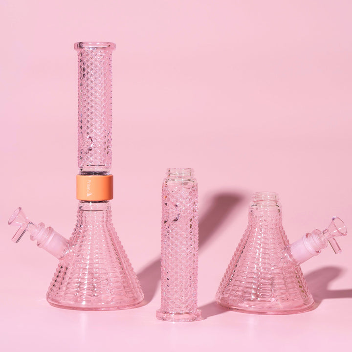Jane West x Prism Modular Water Pipe (Pink)