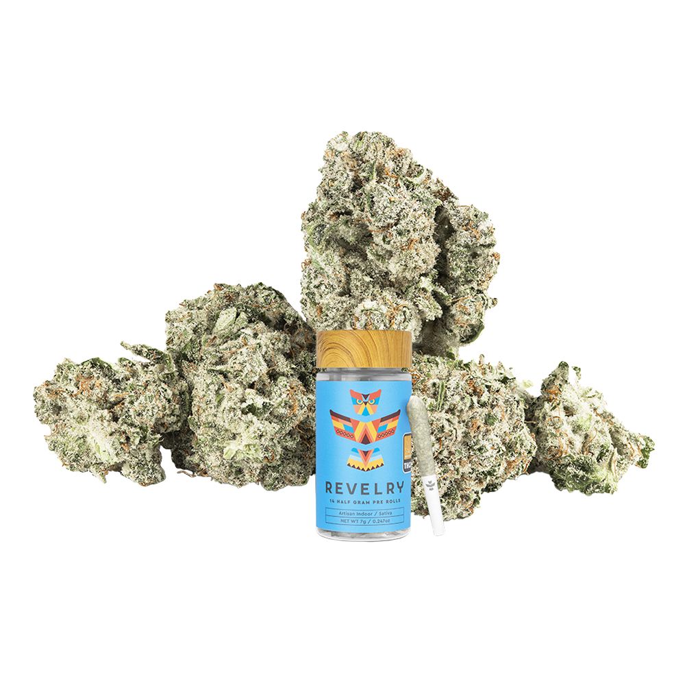 Revelry Premium Indoor THCA Pre-Rolls | 0.5g (14 Pack)