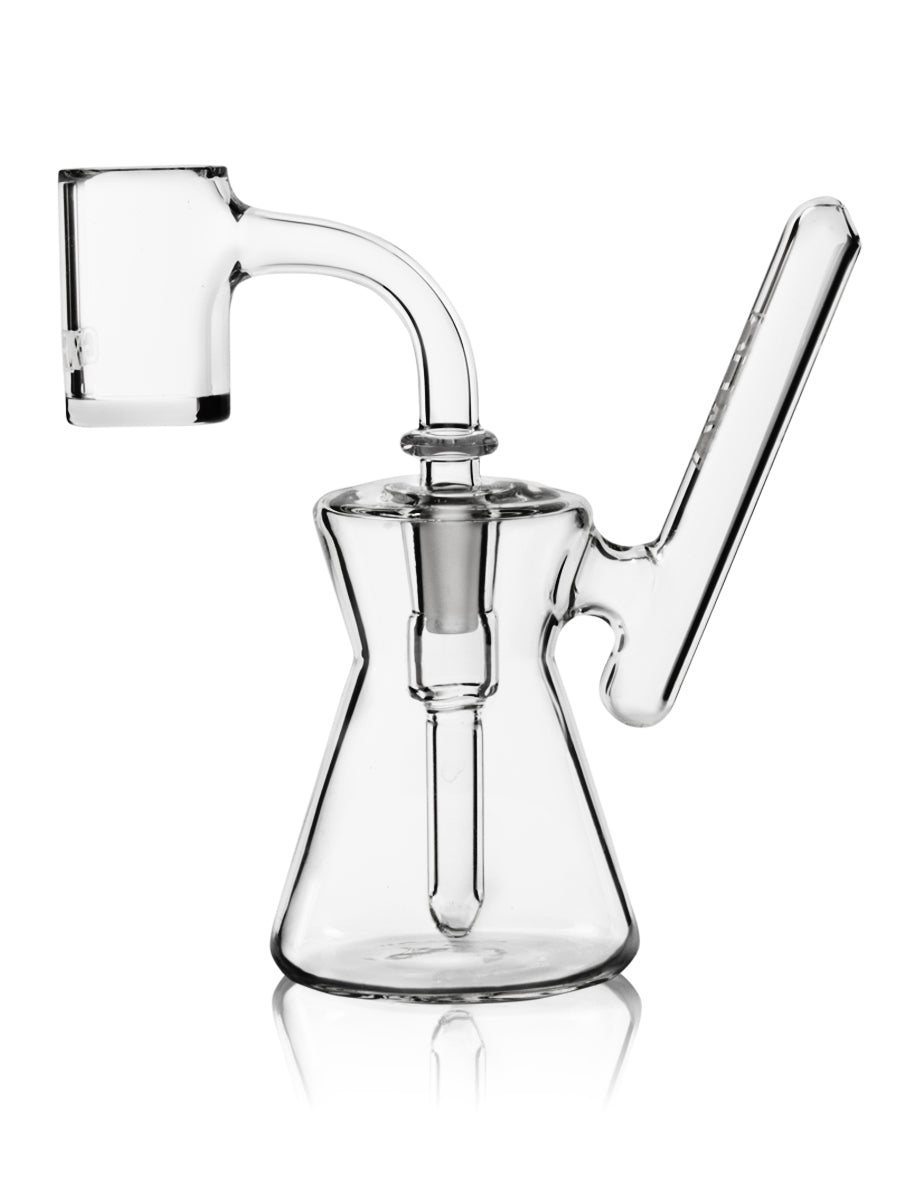 GRAV® Hourglass Pocket Bubbler Rig (Clear)