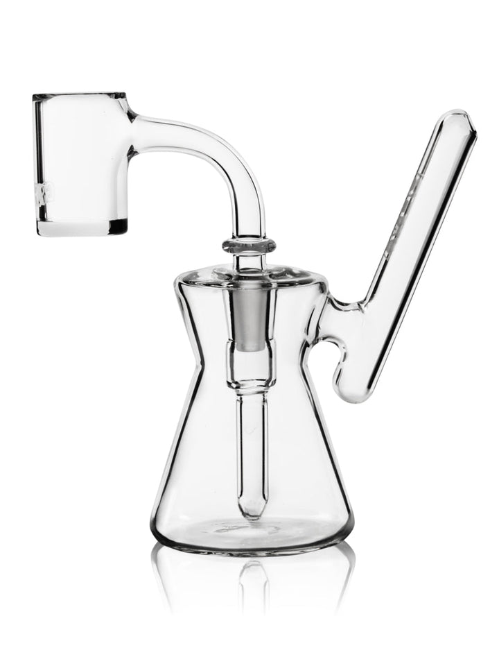 GRAV® Hourglass Pocket Bubbler Rig (Clear)