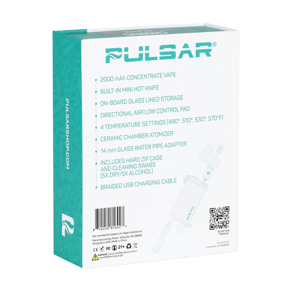 Pulsar Chorus Concentrate Vaporizer + Mini Hot Knife