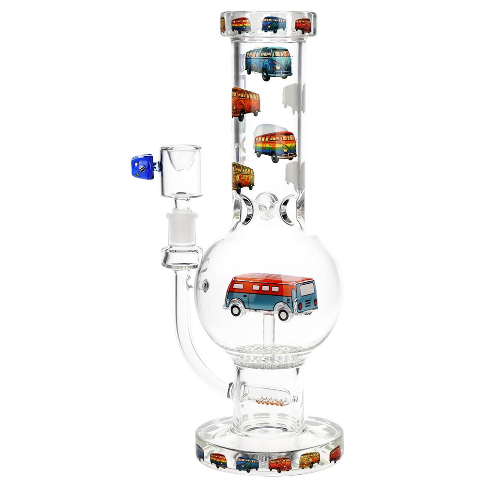 Pulsar VW Bus Bubble Base Glass Water Pipe