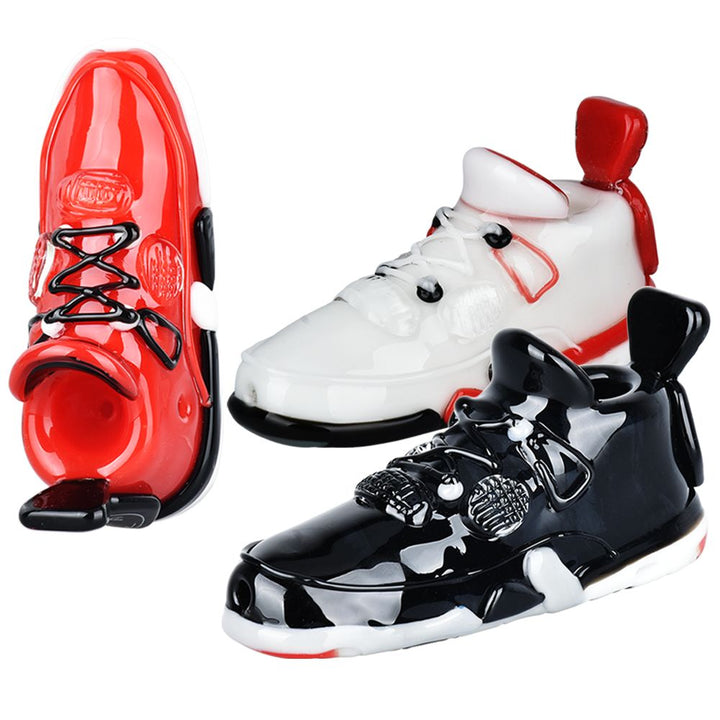 Retro Highz x Empire Glassworks Retro Sneaker Glass Hand Pipe