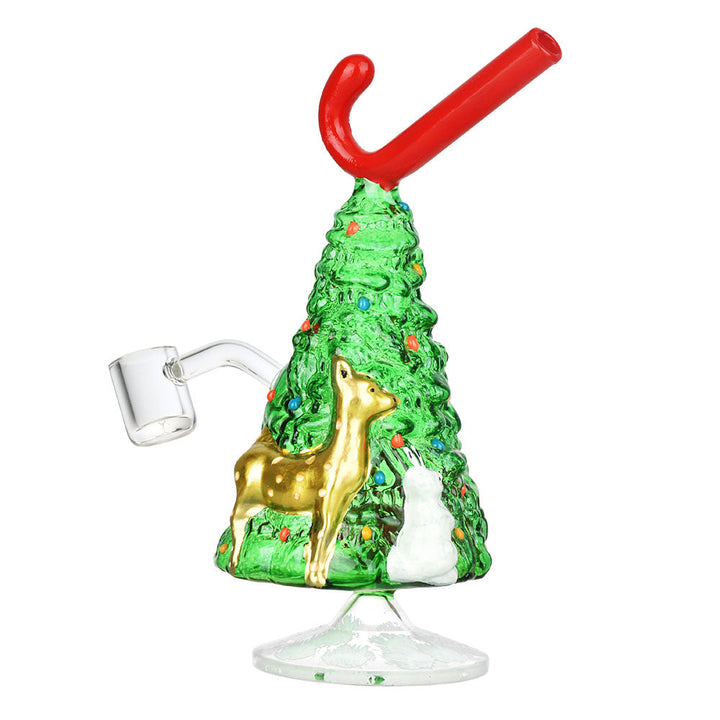 Christmas Tree w/ Candy Cane Glass Rig