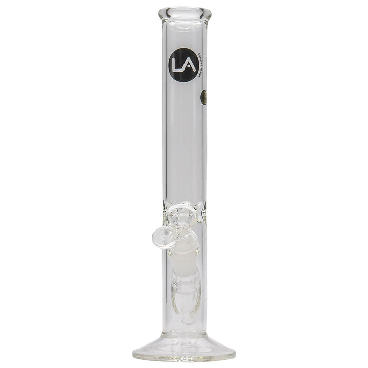 LA Pipes 12" Clear Straight Shot Bong